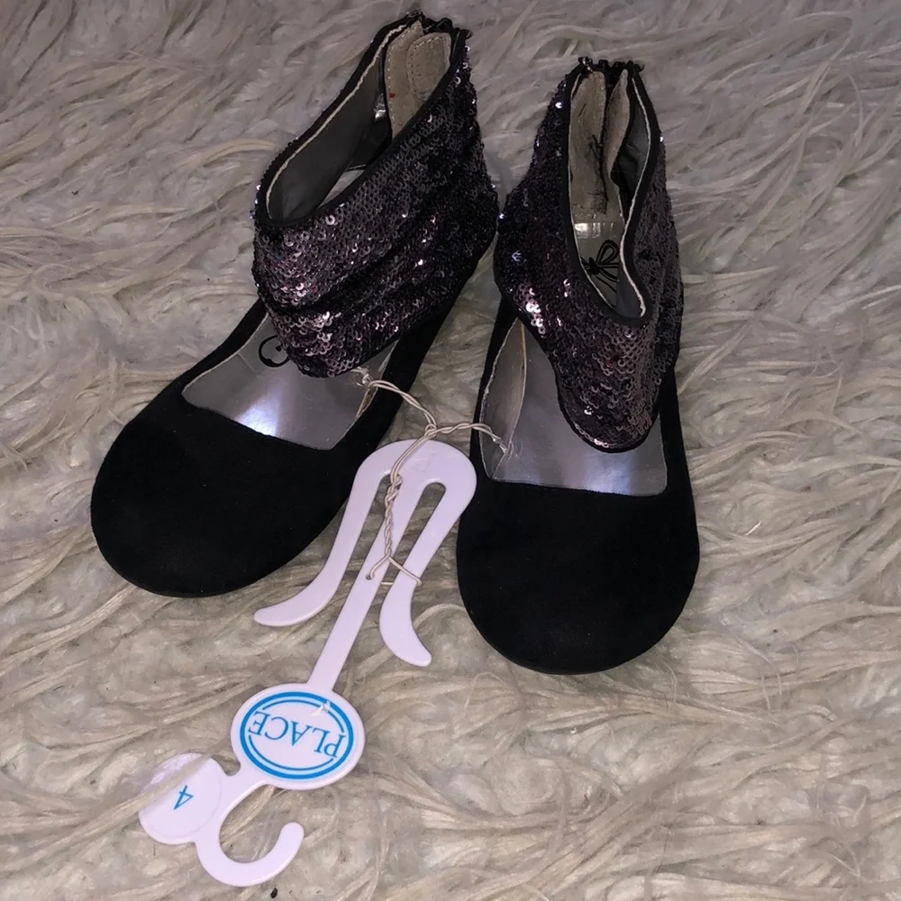 The Children Place girls sequins flats